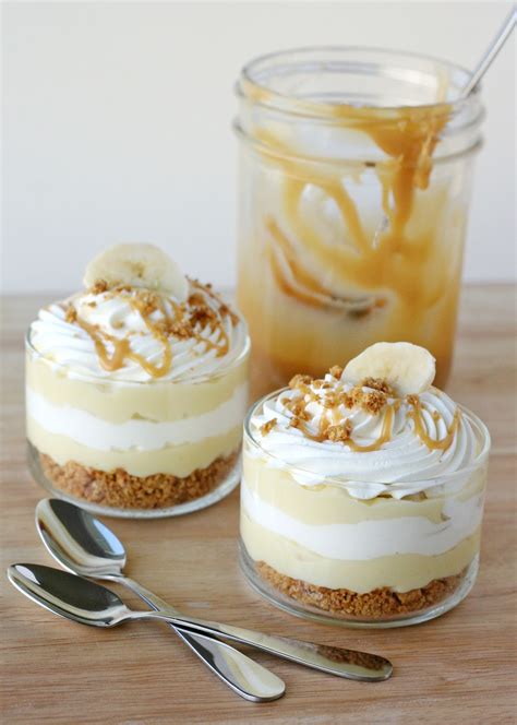 Banana Caramel Cream Dessert - Glorious Treats