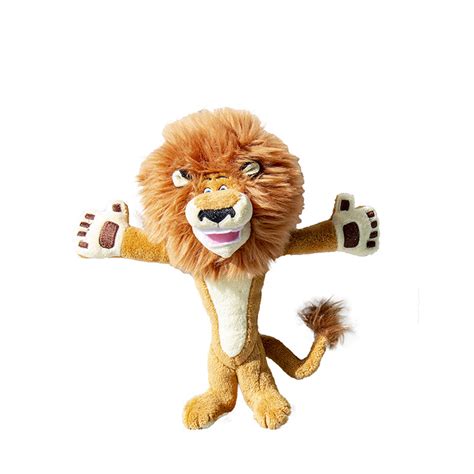 Stuffed Animals Jungle Animal Plush Toys Madagascar Lion/Baby Elephant ...