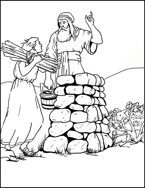 Sabbath Day Coloring Pages