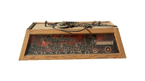 Budweiser Pool Table Light for Sale at Auction - Mecum Auctions