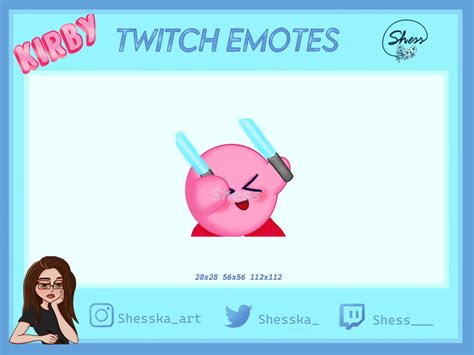 Kirby Animated Emote Dance Twitch - Etsy UK