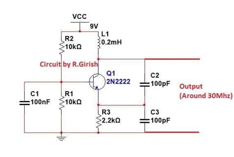 lc oscillator circuit diagram - Wiring Diagram and Schematics