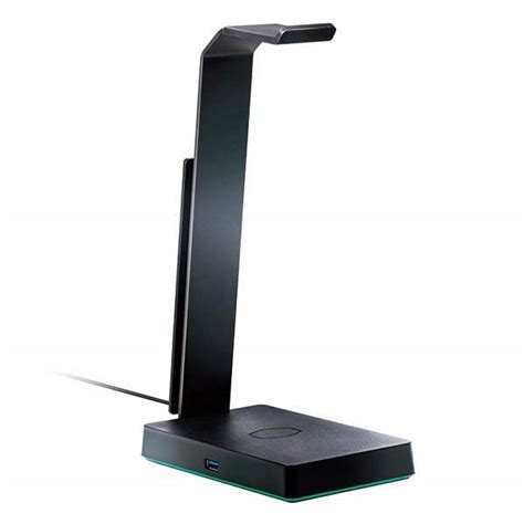 Cooler Master GS750 RGB Gaming Headset Stand with Wireless Charging Pad ...