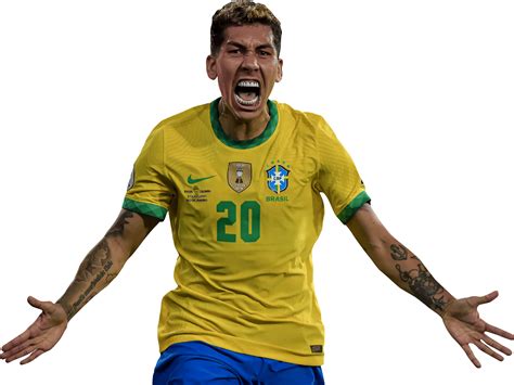 Roberto Firmino Brazil football render - FootyRenders