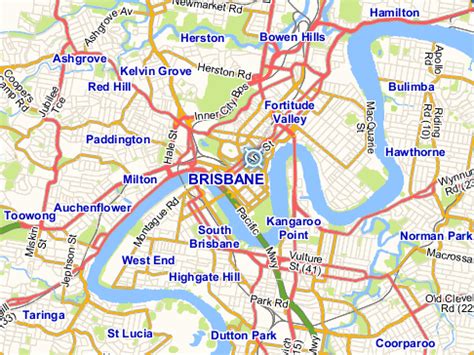 Brisbane Map