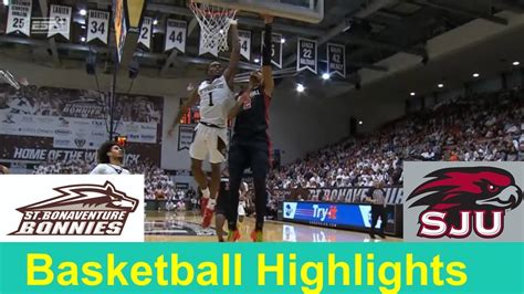 Saint Joseph's vs St. Bonaventure Basketball Game Highlights, Jan 26 2024 - YouTube