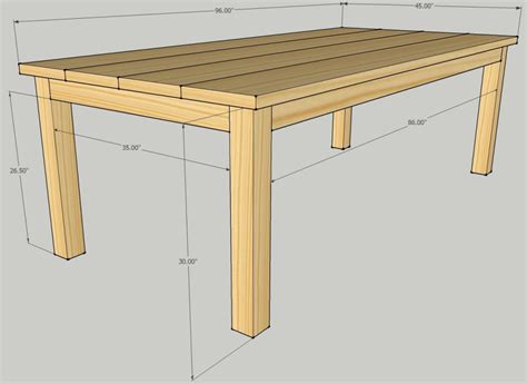 Outdoor dining - the ultimate outdoor dining table plans - Hawk Haven