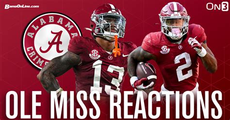 Alabama vs. Ole Miss Reactions - On3