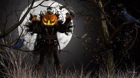 Halloween Scarecrow Wallpapers - Top Free Halloween Scarecrow Backgrounds - WallpaperAccess