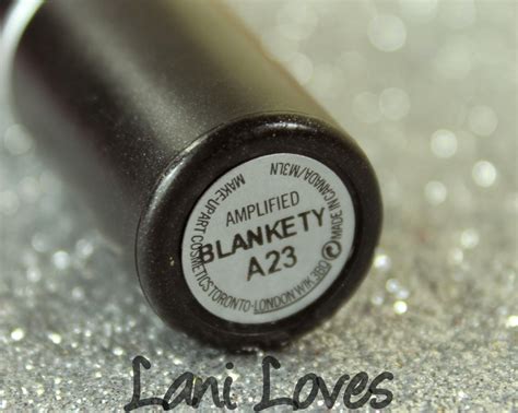 MAC Blankety Lipstick Swatches & Review - Lani Loves