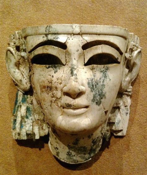 ALL MESOPOTAMIA — tammuz: Ivory Neo-Assyrian head of a man with...