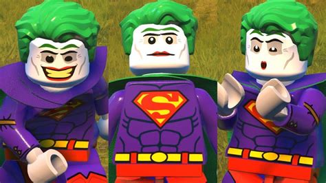 LEGO DC Super Villains - How To Make SUPER JOKER Custom Character - YouTube