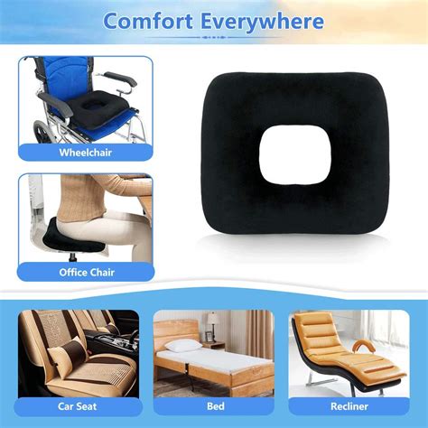 Buy Hemorrhoid Pillow Donut Butt Pillows for Sitting After Surgery Pressure Ulcer Cushion ...