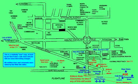 Ramstein Air Base Map With Building Numbers