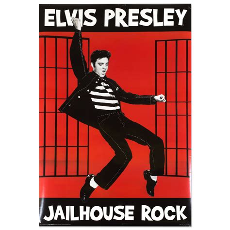 Elvis Jailhouse Rock Poster | Musictoday Superstore