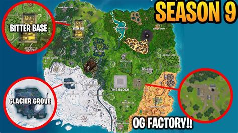 Fortnite Season 9 Map Changes