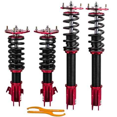 Adjustable Coilovers Suspension Shock Struts Kit for Subaru Impreza STI ...