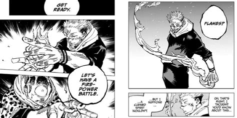 Jujutsu Kaisen Manga Sukuna Vs Jogo