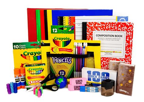 Buy Elementary School Essentials Back to School Kit - School Supplies Bundle - 47 Pieces Online ...