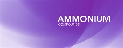 Ammonium Compounds