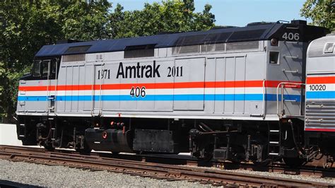 Amtrak CDTX 406 EMD F40PH (NPCU) 4 - a photo on Flickriver