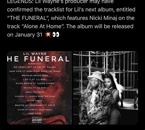 Funeral Lil Wayne Album Cover - Blogs