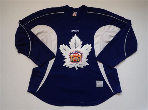 Toronto Marlies Pro Stock AHL Hockey Jersey 56 Practice worn Made in ...