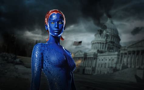 Download X-Men Jennifer Lawrence Mystique (Marvel Comics) Movie X-Men: Days Of Future Past Wallpaper