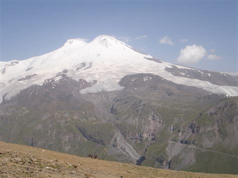 Climbing on Mount Elbrus