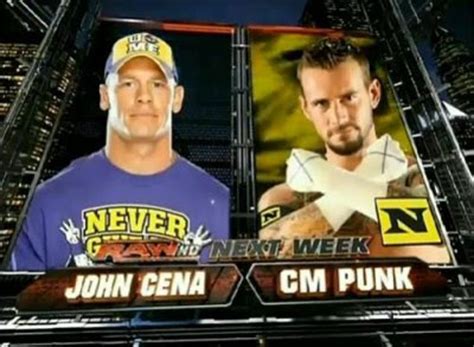 WWE | SMACK DOWN | RAW: wwe john cena vs cm punk 2011