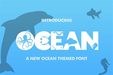 The Ocean Font