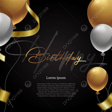 Birthday Invitation PNG, Vector, PSD, and Clipart With Transparent Background for Free Download ...