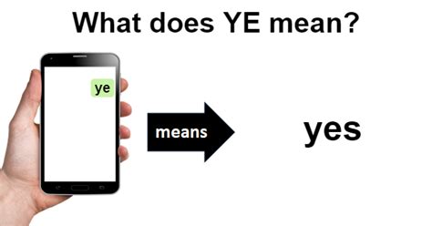 YE | What Does YE Mean?