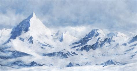 ArtStation - Icy Mountains