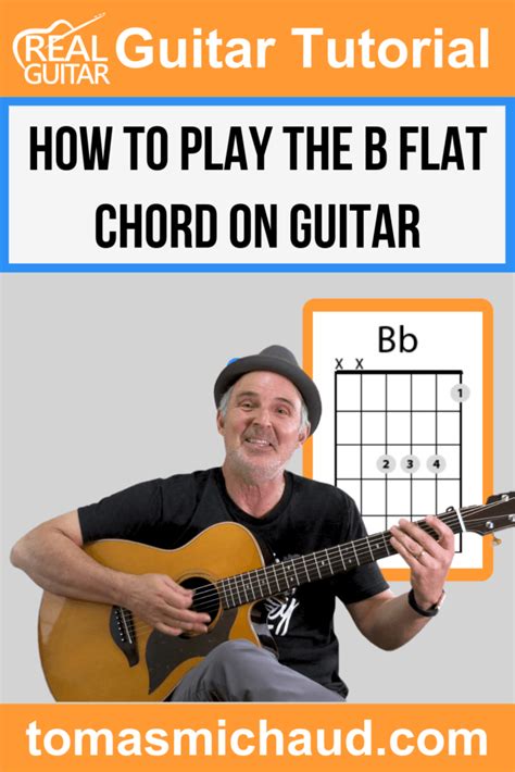 Play The B Flat Major Chord On Guitar