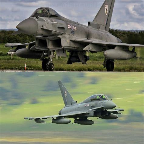 The Eurofighter Typhoon [British Eurofighter Typhoon FGR4 (top ...