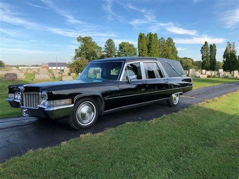 vintage 1970 Cadillac Superior hearse for sale