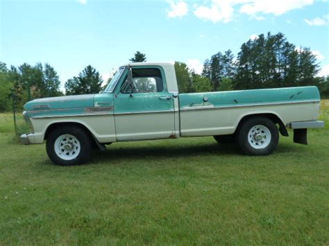 1967 FORD F250 CAMPER SPECIAL CUSTOM CAB RAT ROD for sale: photos, technical specifications ...