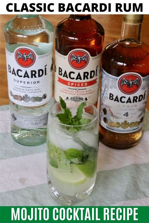 Classic Bacardi Mojito Cocktail Drink Recipe | dobbernationLOVES