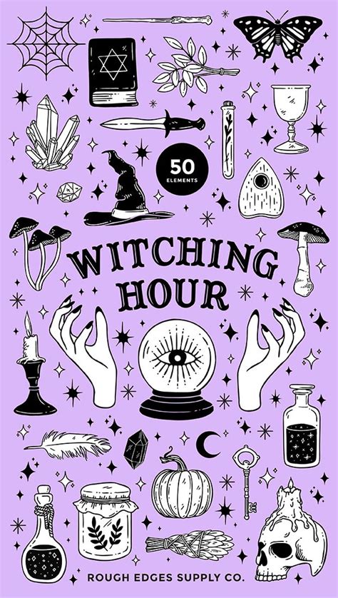 Witchcraft and Magic Illustrations, an Object Illustration by Rough ...