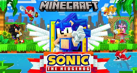 Sonic débarque sur Minecraft Bedrock en DLC - Minecraft.fr