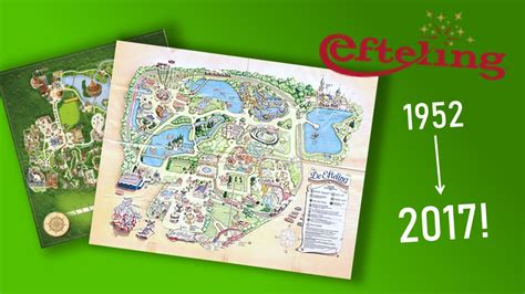 Plattegrond Van De Efteling 1986 2014 Vizualism Illustrated Map