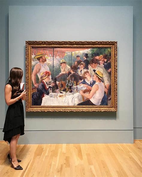 @aquinsta - Renoir's Luncheon of the Boating Party at The Phillips ...