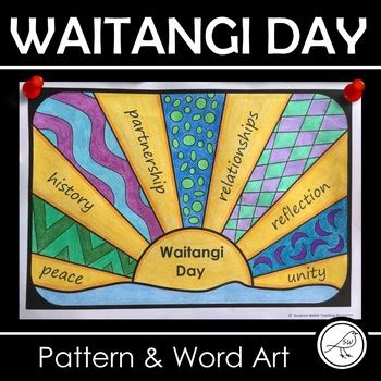 Waitangi Day Art - The Treaty of Waitangi by Suzanne Welch Teaching ...