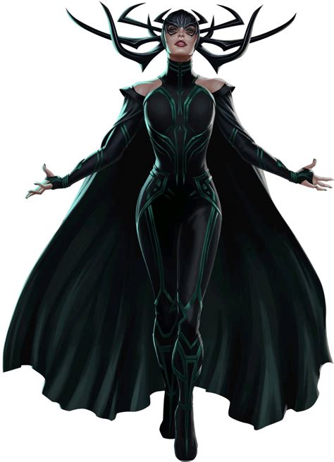 Hela (Marvel Puzzle Quest) render by Egg84 on DeviantArt