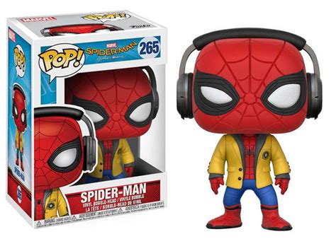 Funko Marvel Spider-Man Homecoming Funko POP Marvel Spider-Man Vinyl ...