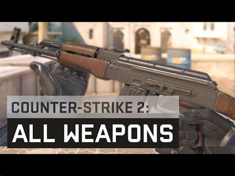 Counter Strike 2 Weapons: All the Weapons Available in CS2