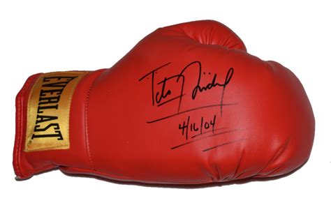 Felix Trinidad Autographed Boxing Glove