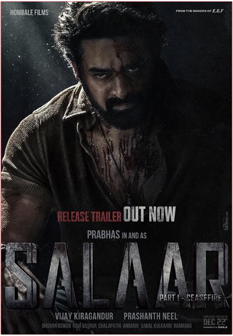 Salaar Release Trailer Review | cinejosh.com