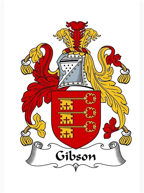 "Gibson Coat of Arms / Gibson Family Crest" Spiral Notebook by ...